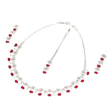 Load image into Gallery viewer, Emerald Red Diamond Set 1 Ct