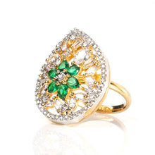 Load image into Gallery viewer, 1 Ct Pearl Bridal Ring - vistoso.pk