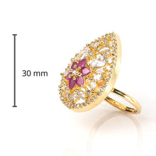 Load image into Gallery viewer, 1 Ct Pearl Bridal Ring - vistoso.pk