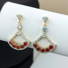 Load image into Gallery viewer, Red Resurrection Earrings