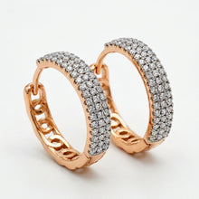 Load image into Gallery viewer, Large Gold chunky earring (22 mm)