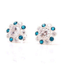 Load image into Gallery viewer, 925 Silver Tops Blue (13mm) - vistoso.pk