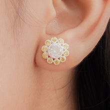 Load image into Gallery viewer, 925 Silver Tops Yellow (13mm) - vistoso.pk