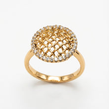 Load image into Gallery viewer, Round Halo Ring