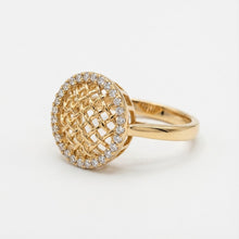 Load image into Gallery viewer, Round Halo Ring