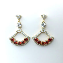 Load image into Gallery viewer, Red Resurrection Earrings