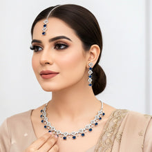 Load image into Gallery viewer, Emerald Blue Diamond Set 1 Ct