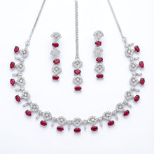 Load image into Gallery viewer, Emerald Red Diamond Set 1 Ct