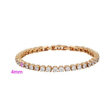Load image into Gallery viewer, Diamond tennis Bracelet 4mm (Copper)