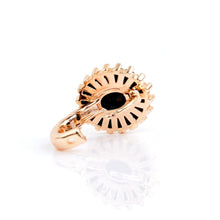 Load image into Gallery viewer, Black Halogen Stud Earrings - vistoso.pk