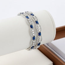 Load image into Gallery viewer, Blue Star Dust 1 Carat Bangle (Pair) - vistoso.pk