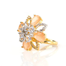 Load image into Gallery viewer, Bouquet 1 Ct Bridal Ring - vistoso.pk