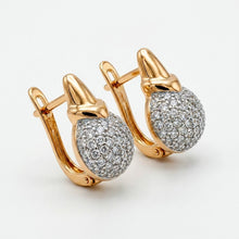 Load image into Gallery viewer, Sapphire Baguette Earring (16mm)