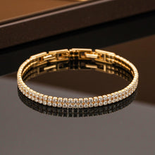 Load image into Gallery viewer, Double Layer Diamond Bracelet (copper) - vistoso.pk