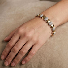 Load image into Gallery viewer, Baguette Link Diamond Bracelet