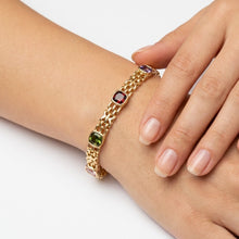Load image into Gallery viewer, Colorful Emerald Bracelet