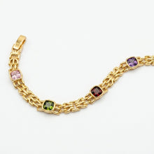 Load image into Gallery viewer, Colorful Emerald Bracelet