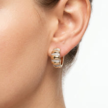 Load image into Gallery viewer, Royal Diamond Studded Earring (17mm)