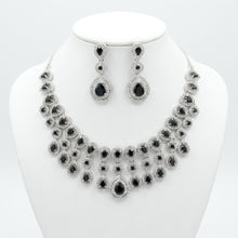 Load image into Gallery viewer, Black Pyramid Bridal Set