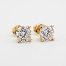 Load image into Gallery viewer, Diamond Cut Brass Studs (5mm)