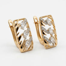 Load image into Gallery viewer, Copper Shooting Star Earring (17mm)