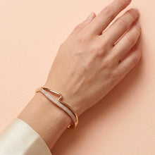 Load image into Gallery viewer, Crescent Eclipse Bangle