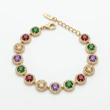Load image into Gallery viewer, Colorful Gemstone Bracelet
