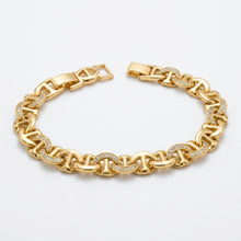 Load image into Gallery viewer, Dove-Cross Bracelet (Brass)