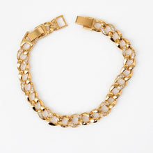 Load image into Gallery viewer, Golden Baguette Bracelet