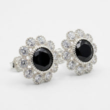 Load image into Gallery viewer, 925 Silver Tops Black (13mm)