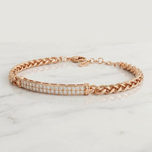 Load image into Gallery viewer, Diamond Studded Bracelet