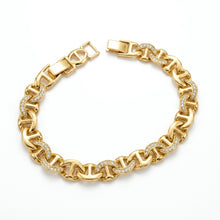 Load image into Gallery viewer, Dove-Cross Bracelet (Brass)