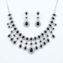Load image into Gallery viewer, Black Pyramid Bridal Set