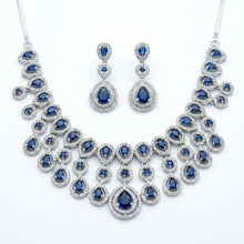 Load image into Gallery viewer, Blue Pyramid Bridal Set