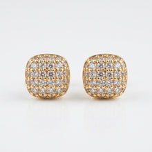 Load image into Gallery viewer, Zirconia Bezel Stud Earring (8mm)