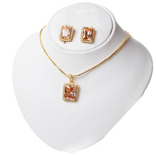 Load image into Gallery viewer, Dreams 1 Carat Necklace Set - vistoso.pk