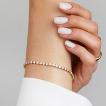 Load image into Gallery viewer, Diamond tennis Bracelet 4mm (Copper)