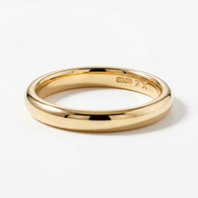 Load image into Gallery viewer, Gold Plain Band Ring