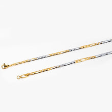 Load image into Gallery viewer, Figaro Two Tone Chain 3mm - vistoso.pk