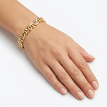 Load image into Gallery viewer, Dove-Cross Bracelet (Brass)
