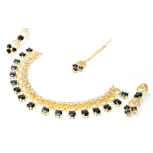 Load image into Gallery viewer, Gold Aristocratic Bridal Set - vistoso.pk