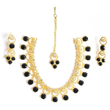 Load image into Gallery viewer, Gold Aristocratic Bridal Set - vistoso.pk