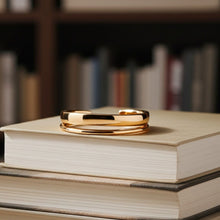 Load image into Gallery viewer, Gold Plated Double Facet Adjustable Ring (Brass) - vistoso.pk