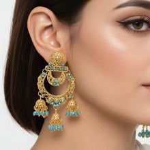 Load image into Gallery viewer, Gorgeous Indain Pearl Jhumka (85mm) - vistoso.pk