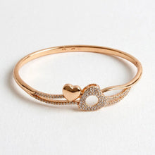 Load image into Gallery viewer, Heart Motif Bangle (Copper)