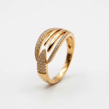 Load image into Gallery viewer, Crystal Bee Ring