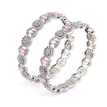 Load image into Gallery viewer, Moon Tribe 1 Carat Bangles (Pair) - vistoso.pk