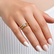Load image into Gallery viewer, Prism Moon Ring (Brass) - vistoso.pk