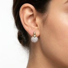 Load image into Gallery viewer, Sapphire Baguette Earring (16mm)