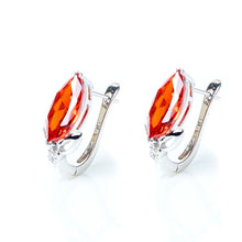 Load image into Gallery viewer, Red Pearl Earring (25mm) - vistoso.pk